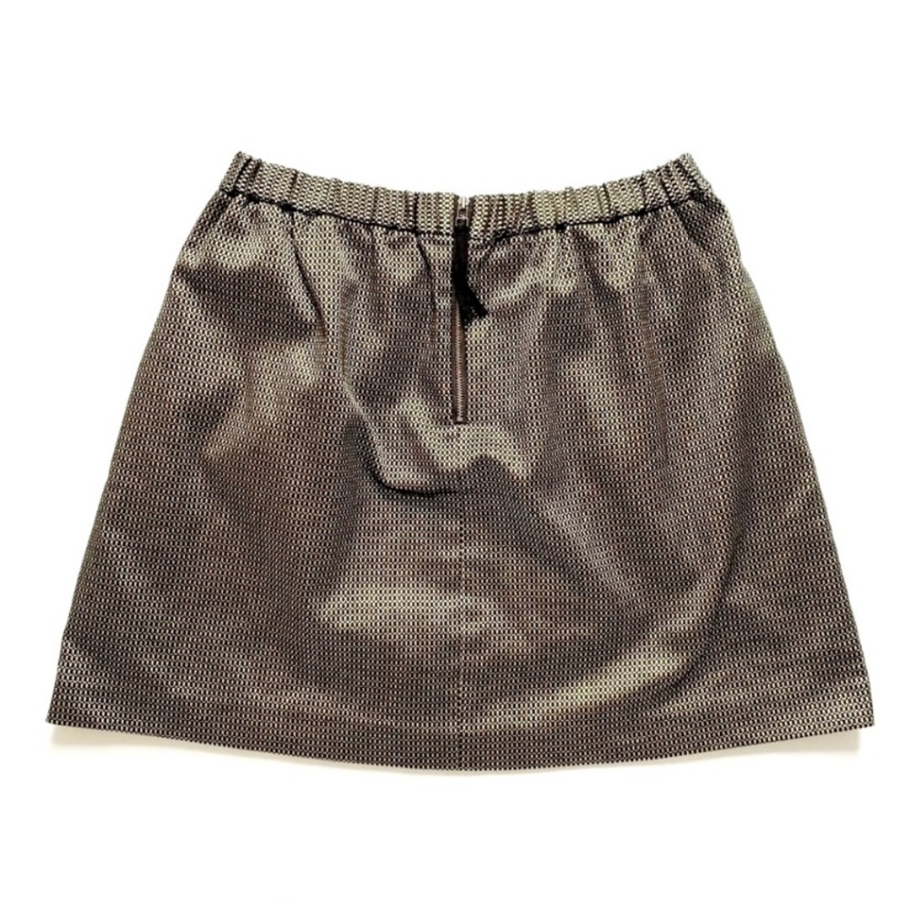 MADEWELL SHINY PARTY MINI SKIRT